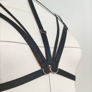 Harnais lingerie Nyx, Collection DIVINES - Ellianthe