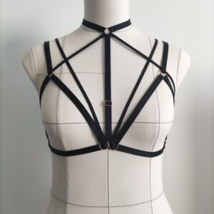 Harnais lingerie Nyx, Collection DIVINES - Ellianthe
