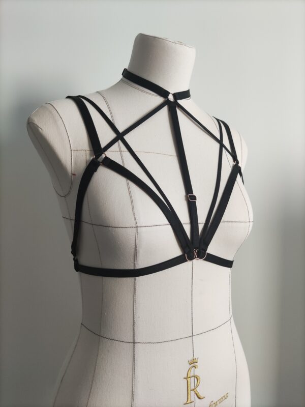 Harnais lingerie Nyx, Collection DIVINES - Ellianthe