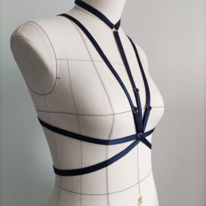 Harnais lingerie Téthys, Collection DIVINES - Ellianthe